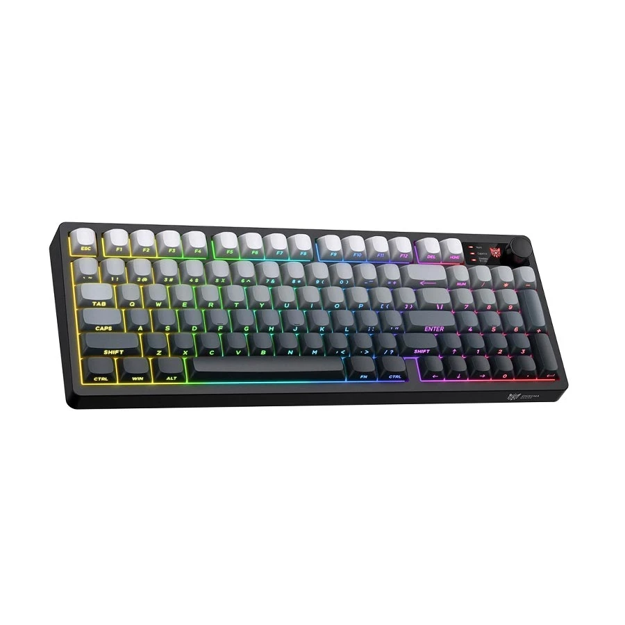 Onikuma MT902 RGB Tri-Mode Black Gaming Keyboard
