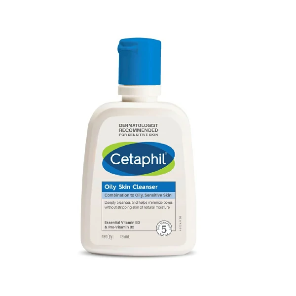 Cetaphil Oily Skin Cleanser (Daily Face Wash For Oily Acne Prone Skin) (125ml)