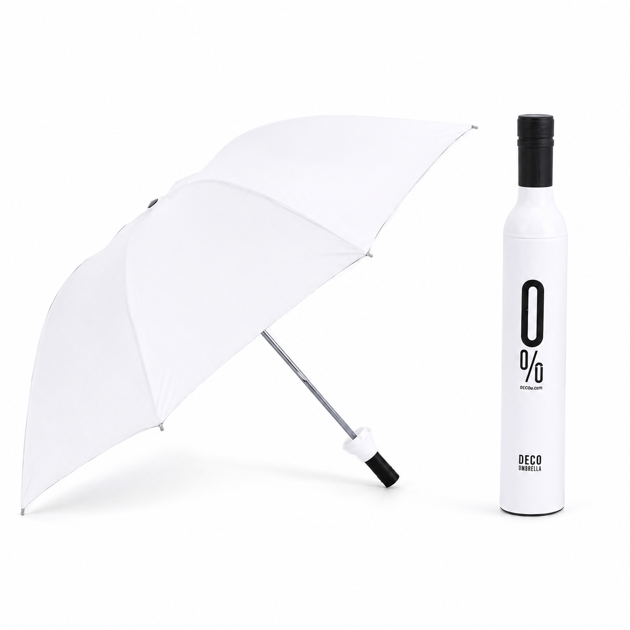 Wine Bottle Shaped Folding Umbrella