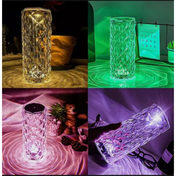 Rose Diamond Table Lamp