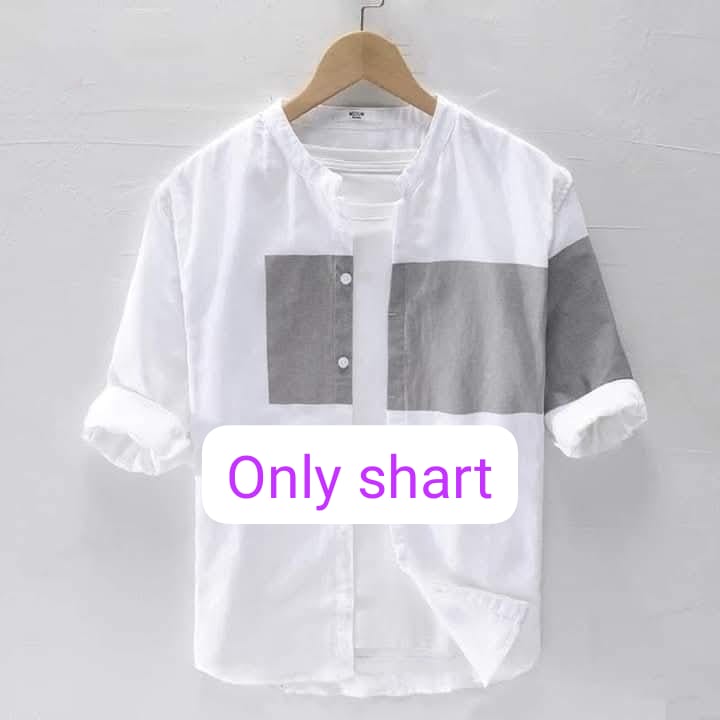 Men's Oxford Cotton Shirt, Sizes M, L and XL, 2 Colours