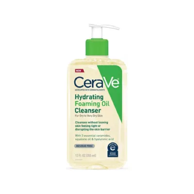 Cerave Hydrating Foaming Oil Cleanser 355ml (USA)