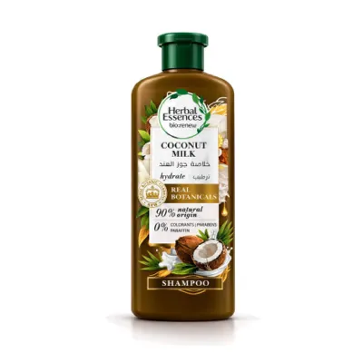 Herbal Essence Hydrate Coconut Milk Shampoo 400ml (Saudi Arabia)