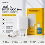 Realme 80W Super Fast Charging Adapter with Cable