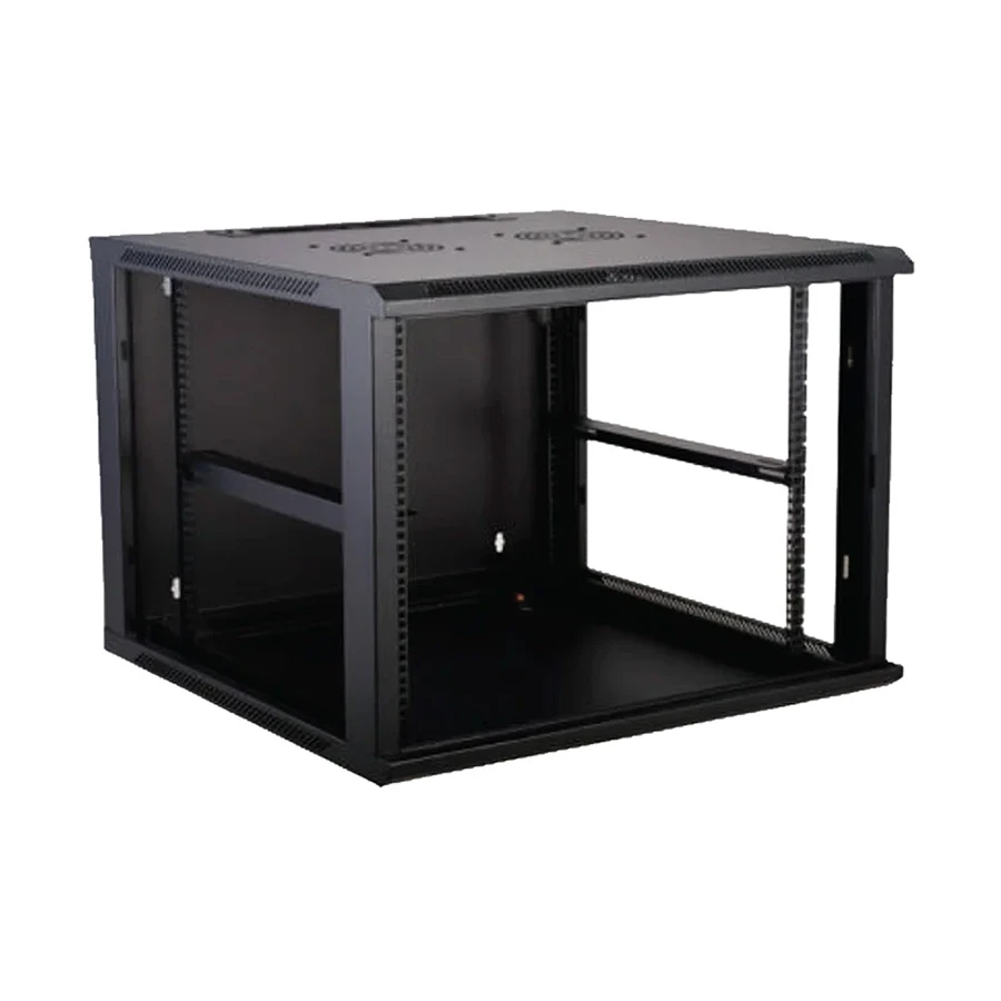 Safenet SNW6609 9U 600mm Depth Wall Mounted Server Cabinet With PDU