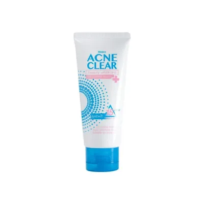 Mistine Acne Clear Beauty White & Oil Control Foam 85g (Thailand)