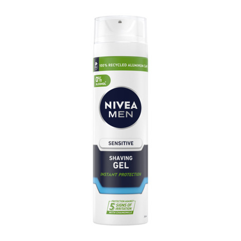 Nivea Men Sensitive Instant Protection Shaving Gel 200ml (Poland)