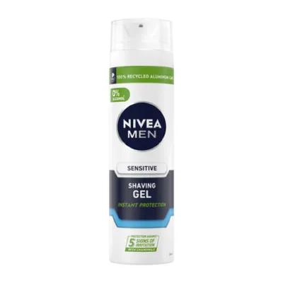 Nivea Men Sensitive Instant Protection Shaving Gel 200ml (Poland)