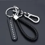 Anti-lost keychain with Mobile Number for Bicycle Car Auto Motor Cycle Key Ring Gift