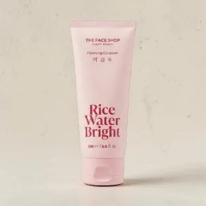 The Face Shop Rice Water Bright Foaming Cleanser 150ml (korea)