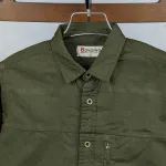 Kaiser Cotton Stylish Full Sleeve Shirt (Olive)