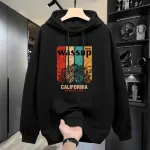 Men's Cotton Winter Hoodie with Full Sleeves, 320 GSM, 6 Colours