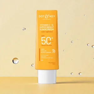 Dot & Key Vitamin C + E Super Bright Sunscreen SPF50+ PA++++ 80g (India)
