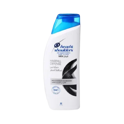 Head & Shoulders Men Hair Fall Defense Anti Dandruff Shampoo 400ml (UK)