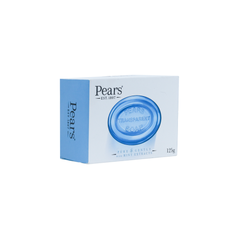 Pears Pure & Gentle Mint Extracts Transparent Soap 125g (India)