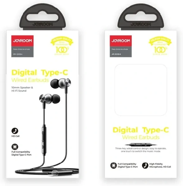 JR-EC04 Digital Type-C Wired Earphone