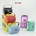 DV-1065 Portable Mini Drum Kit Outdoor Wireless Bluetooth Speaker with RGB Light