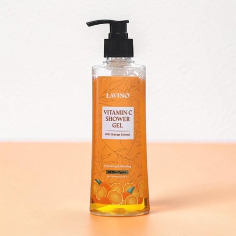 Lavino Vitamin C With Orange Extract Shower Gel 330ml (Bangladesh)
