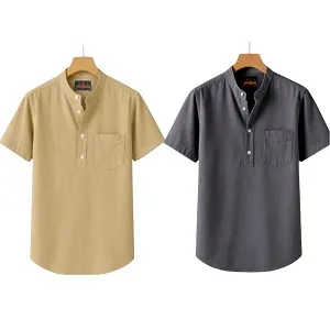 Combo kaizar cotton Half sleeves katua For Men's
