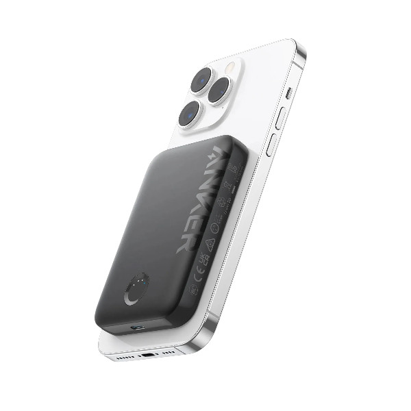 Anker 334 MagGo PowerCore 10000mAh Wireless Power Bank – Black