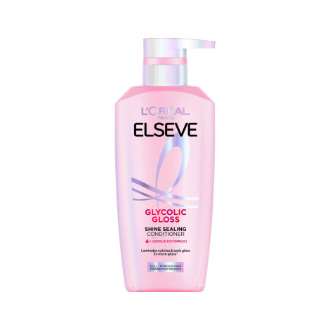L'Oreal Elseve Glycolic Gloss Shine Sealing Conditioner 375ml (Indonesia)