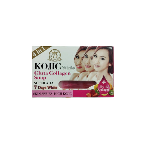 D-ne Kojic White 4in1 Gluta Collagen Saop 160g (Thailand)