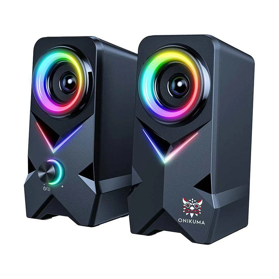 Onikuma L2 RGB 2.0 Bluetooth Gaming Speaker Black