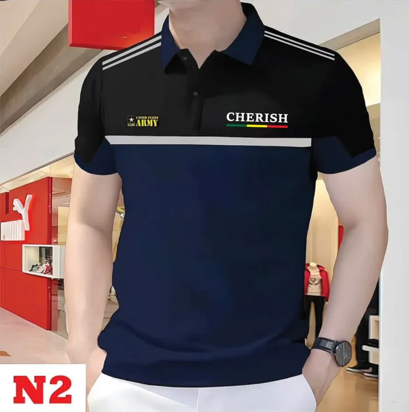 Men's Half Sleeve Cotton Polo Shirt, Size XL, 5 Colours