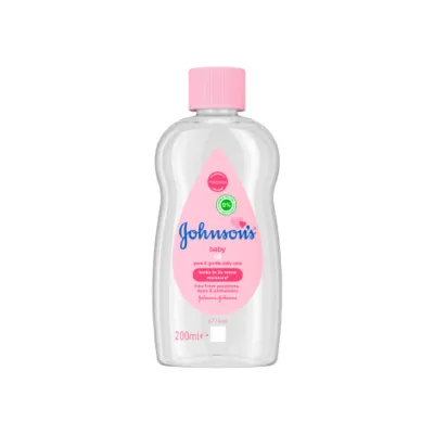 Johnson's Pure & Gentle Daily Care Baby Oil 200ml (Italy)