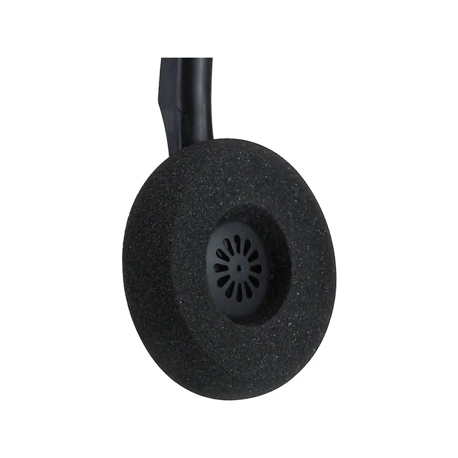 Inbertec UB200DU Duo Wired USB Noise Cancelling Headset Black