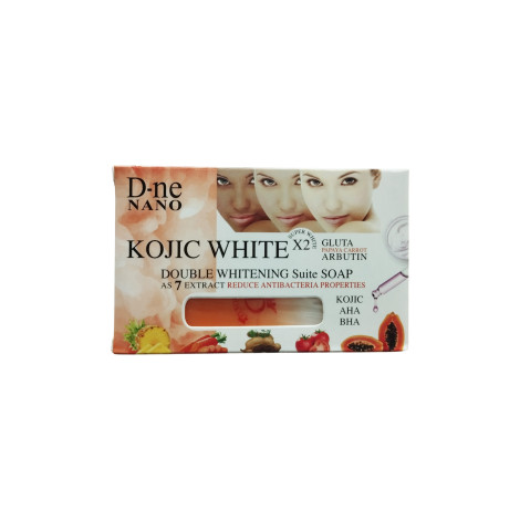 D-ne Nano Kojic White Papaya Carrot Double Whitening Suite Soap 160g (Thailand)