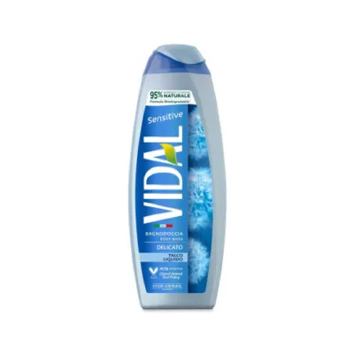 Vidal Sensitive Bagnodoccia Body Wash 500ml (Italy)