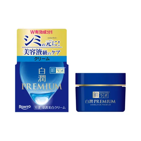 Rohto HadaLabo Shirojyun Premium Brightening Cream 50g (Japan)
