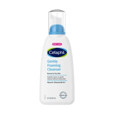 Cetaphil Gentle Foaming Cleanser Dry to Normal, Sensitive Skin 237ml (Canada)