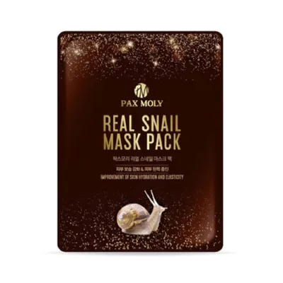 Pax Moly Real Snail Mask Pack 25ml (Korea)