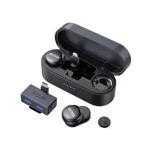 BOYALINK 3 AI-Powered Button Sized Wireless Microphone