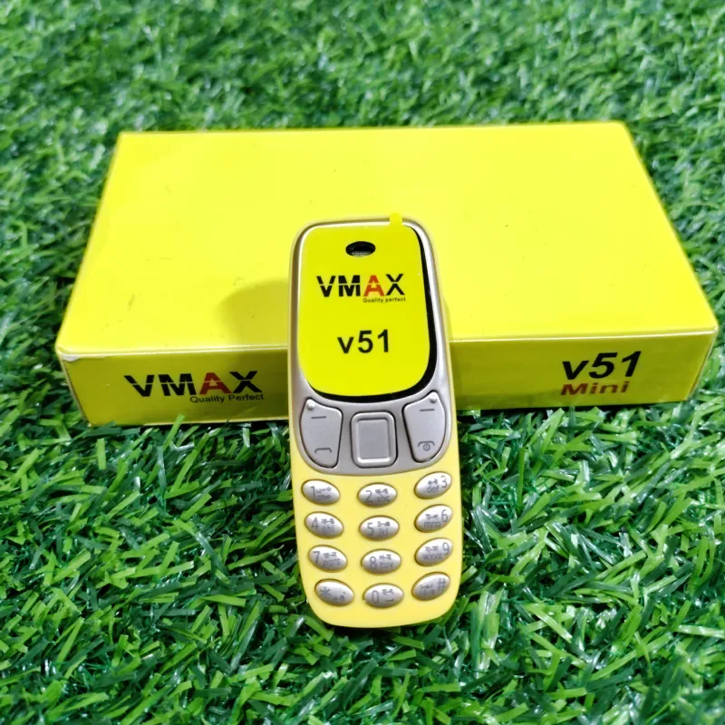 Vmax V51 Mini Phone Magic Voice(Yellow)