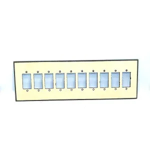 10 Hole Fiber Switch Board