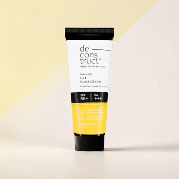 Deconstruct Gel Sunscreen SPF 55+ PA+++ 50g (India)