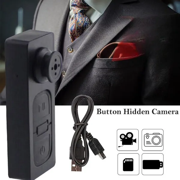 Button poket mini cc camera