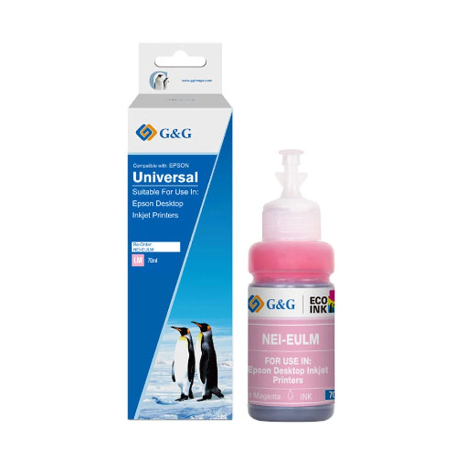G&G 673 70ml Light Magenta Ink Bottle