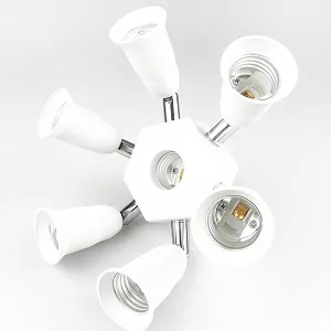 6 Pin Multi Holder-E27-B22