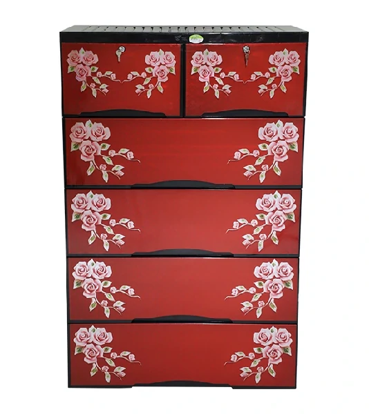 Wardrobe HD print 5D WD -Red Rose-TEL