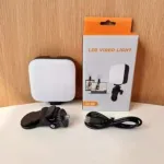 M88 Handheld LED Video Light – Rechargeable Type-C Clip-On Light
