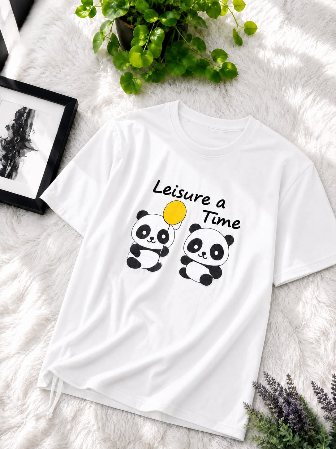 Women's 160 GSM Cotton Drop Shoulder Tee, DTF Print, 25 Inch Length