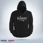 “Islam the better life” Islamic Hoodie (Black)