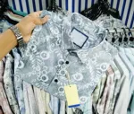 Men's Half Sleeve Print Shirt in Pure Cotton, Slim Fit, 6 Colours