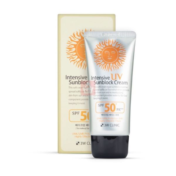 3W clinic sun protection cream