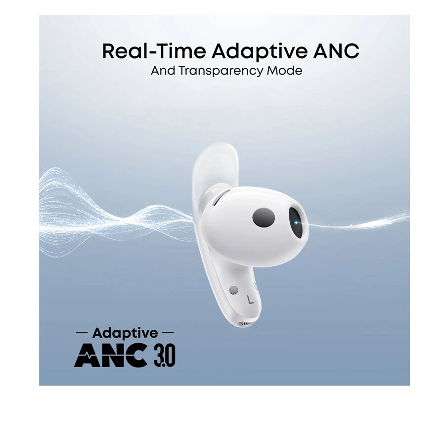 Anker Soundcore Liberty Buds ANC White Bluetooth Earbuds