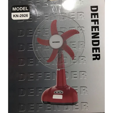 Defender 2926 Rechargeable 16 Desktop Fan - Maroon